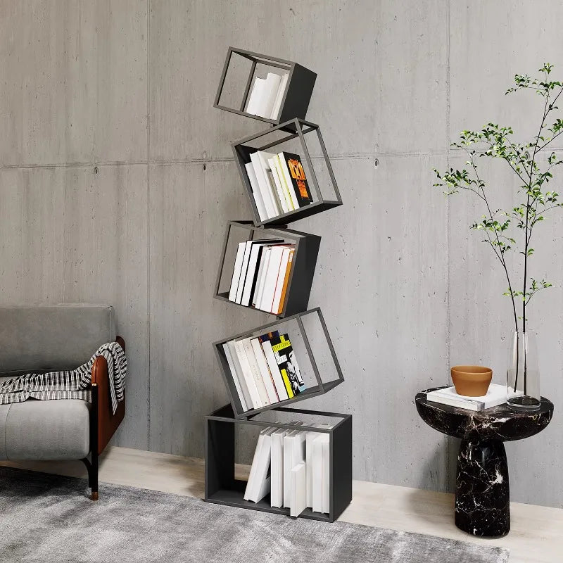 Stacked Living Room Display Tower