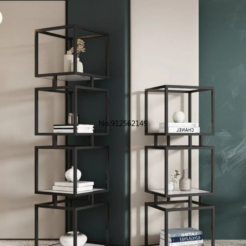 Nordic Multi-layer living room shelf display