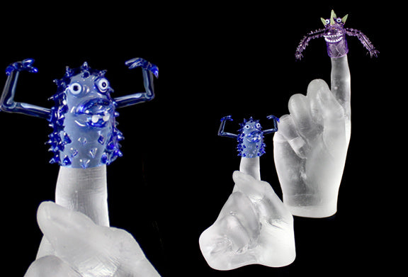 Fragile Finger Monsters Series by Caterina Urrata-Weintraub